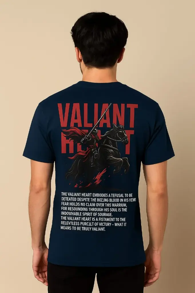 RareMonk - Valiant Heart Oversized T-Shirt (M)