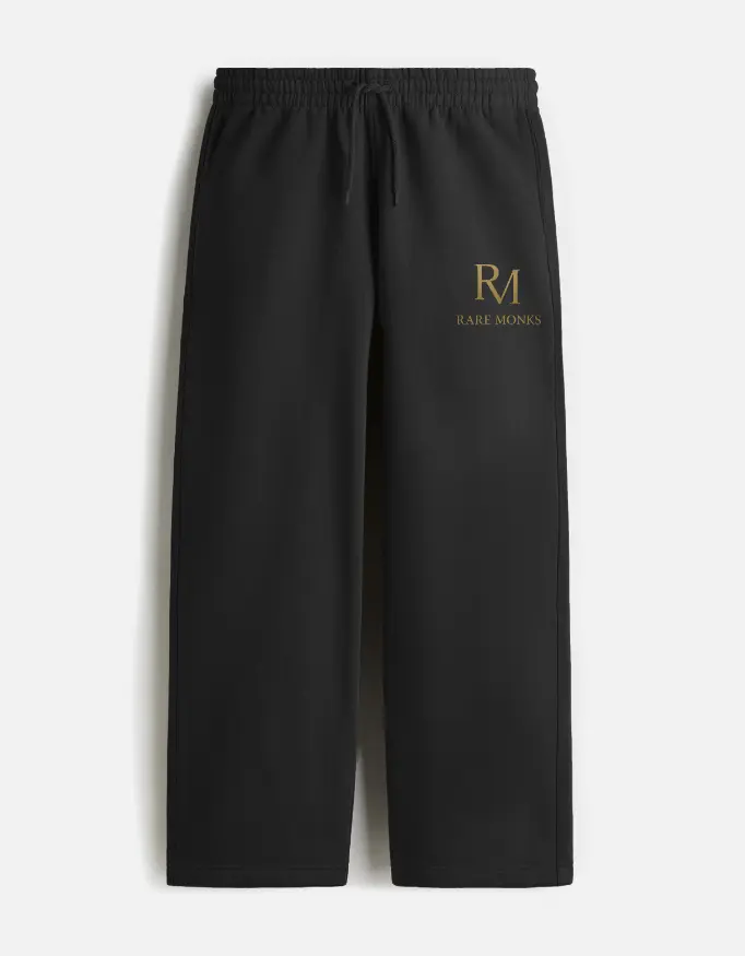Rare Monks Premium 100% Cotton Sweatpant Joggers – Ultra-Comfort Fit | Streetwear Luxe
